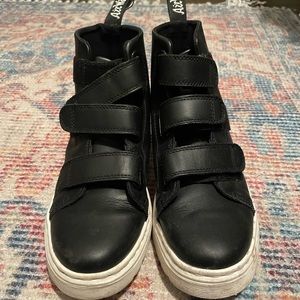 Doc Marten high top Velcro boots